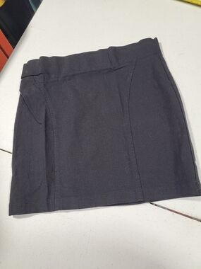 Women's Black Mini Skirt - Sleek Everyday Style